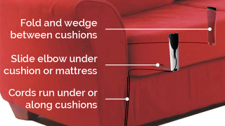 Illustration for article titled Put a Pair of USB Ports Where You Really Need Them: In Your Couch